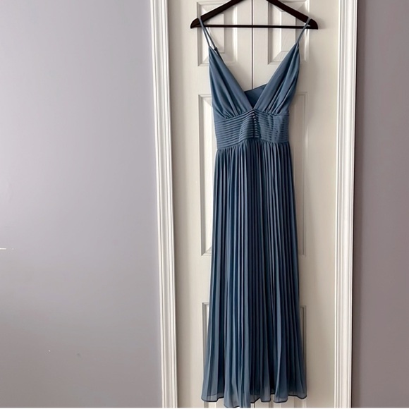 Depths of My Love Dusty Blue Maxi Dress - Picture 6 of 9